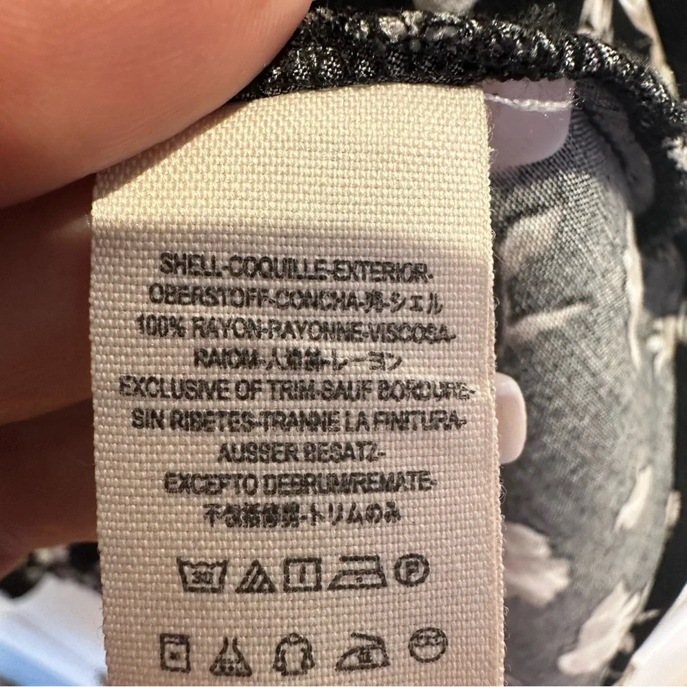 Free People Black and White Midi Dress - Picture 10 of 11